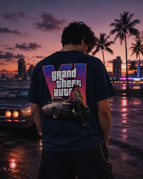 Gta 6 Edition Inspired Tshirt | Designed for Gamers