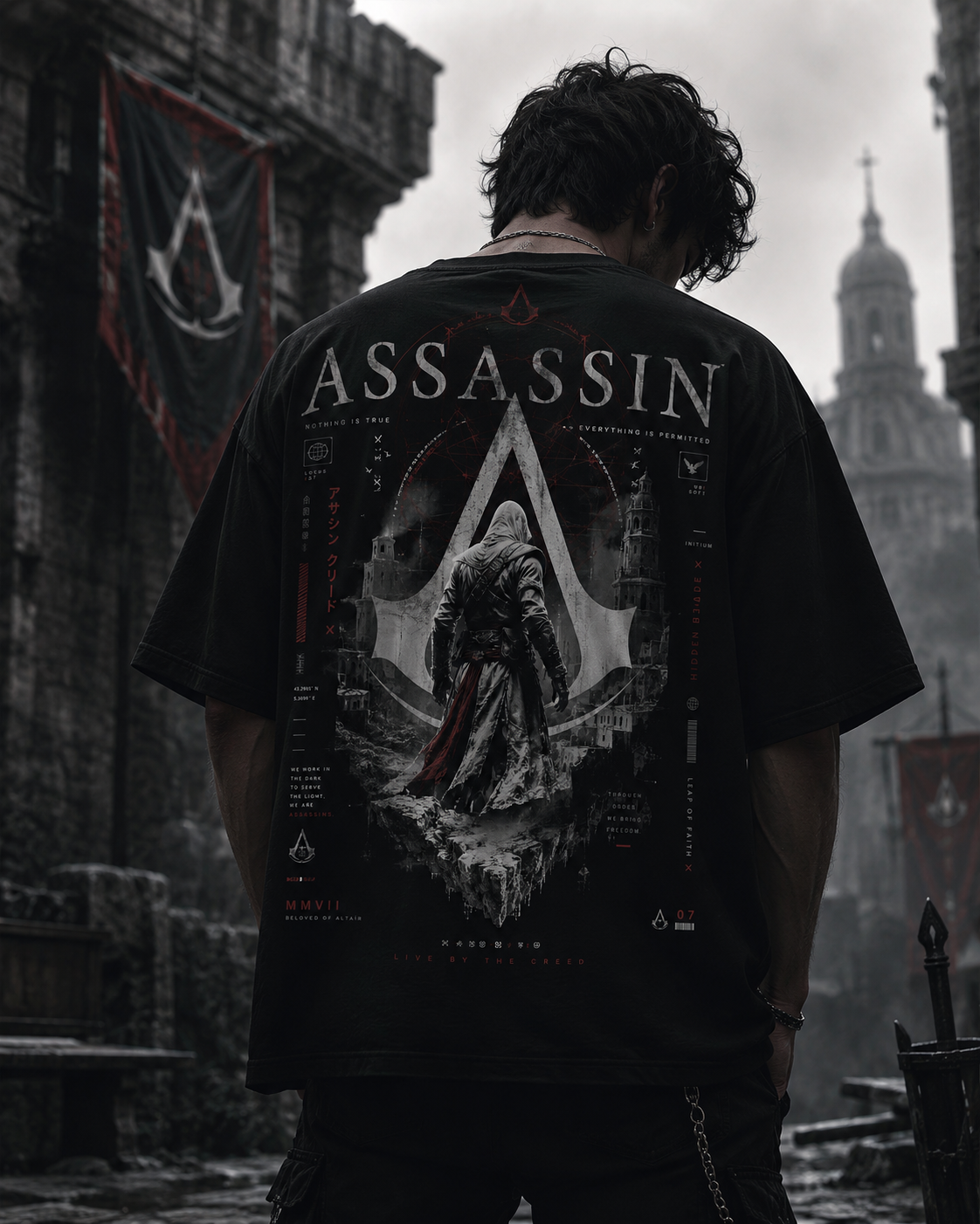 Assassin's Creed Inspired T-Shirt | Gaming Tee for Gamers