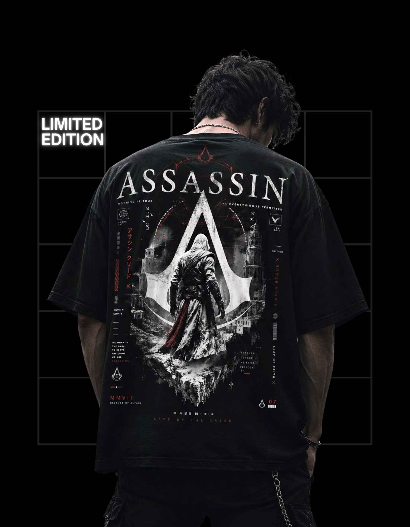 Assassin's Creed Inspired T-Shirt | Gaming Tee for Gamers