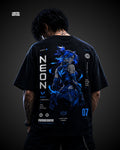 Neon Valorant Inspired Oversized T-Shirt | The Gamers Fit